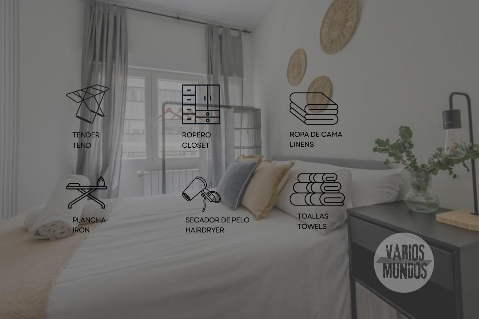 Excuisite New Apt En Gran Via Para 5Pax E2 مدريد المظهر الخارجي الصورة