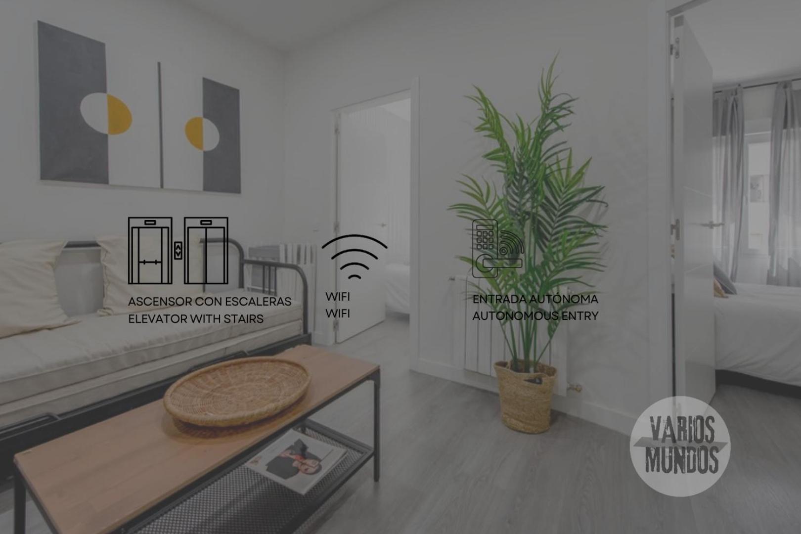 Excuisite New Apt En Gran Via Para 5Pax E2 مدريد المظهر الخارجي الصورة